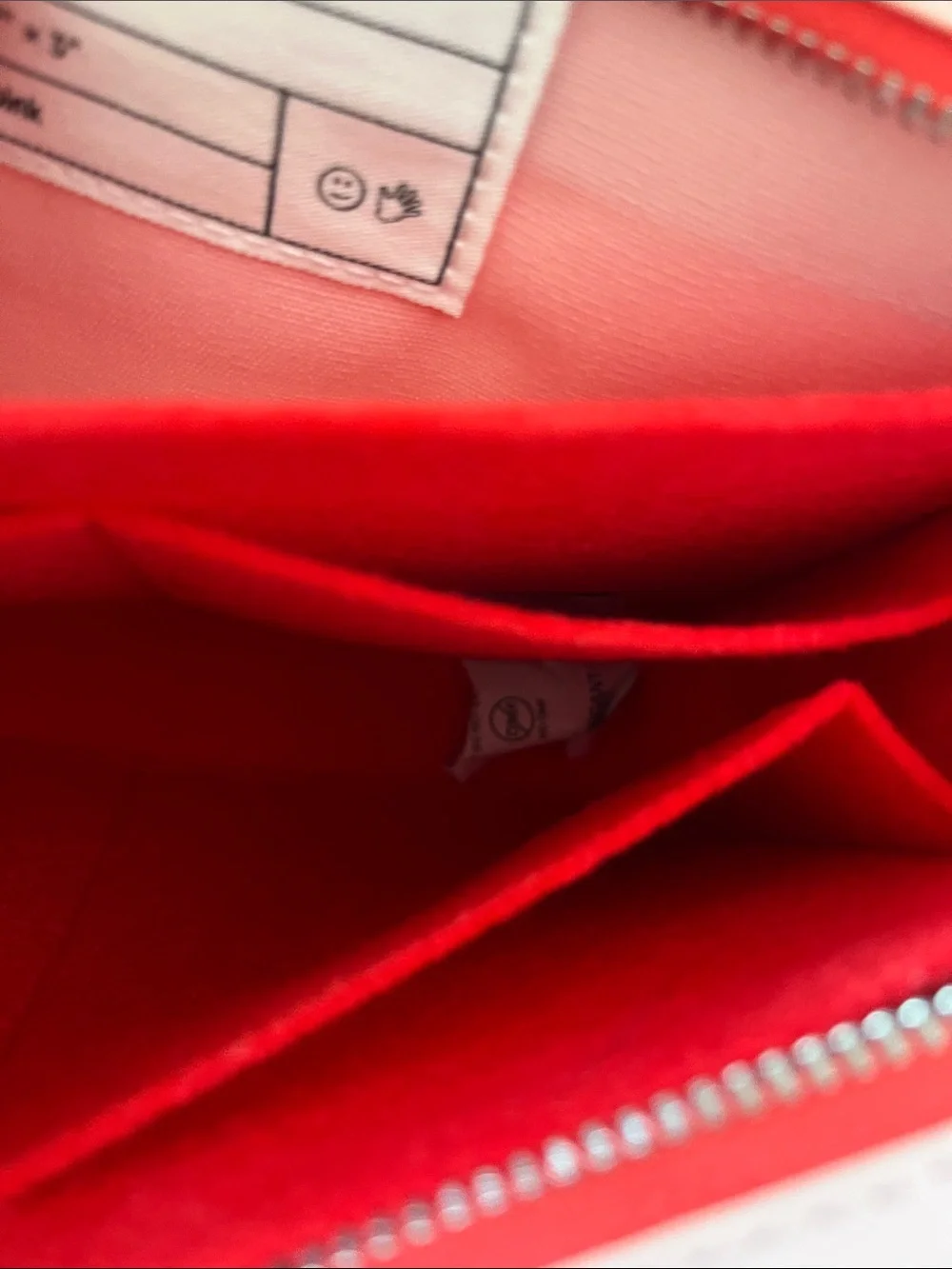 Glossier Blush Pink Bag New with Red Logo Large